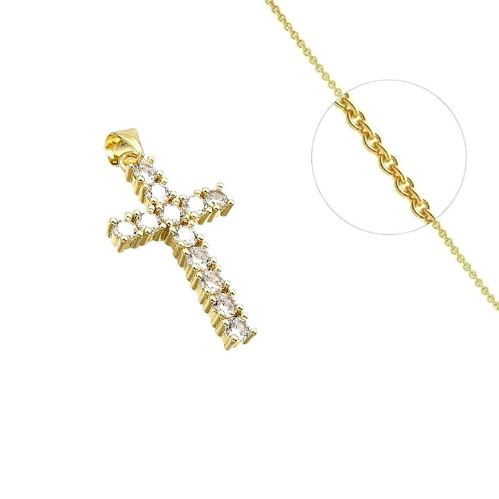 Collier croix