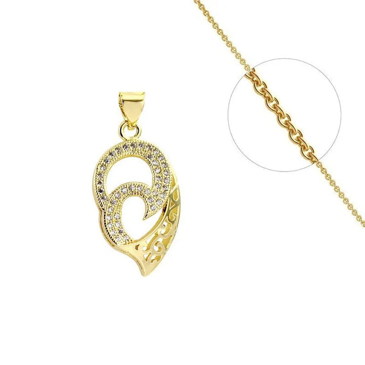 Collier plaque or