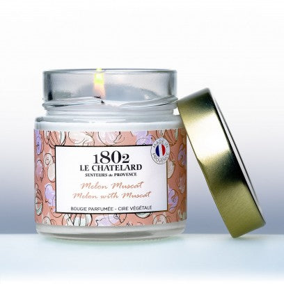 Bougie parfumé signature intérieur et exterieur 180gr