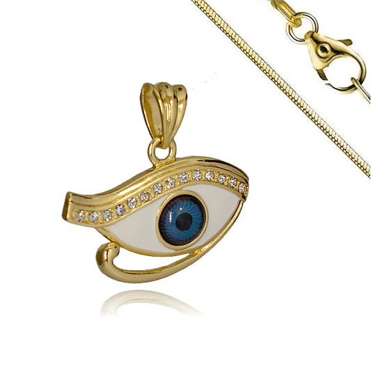 Collier oeil de protection