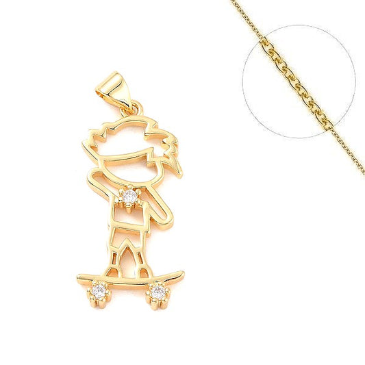 Collier plaque or skateboard