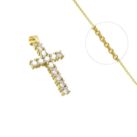 Collier croix