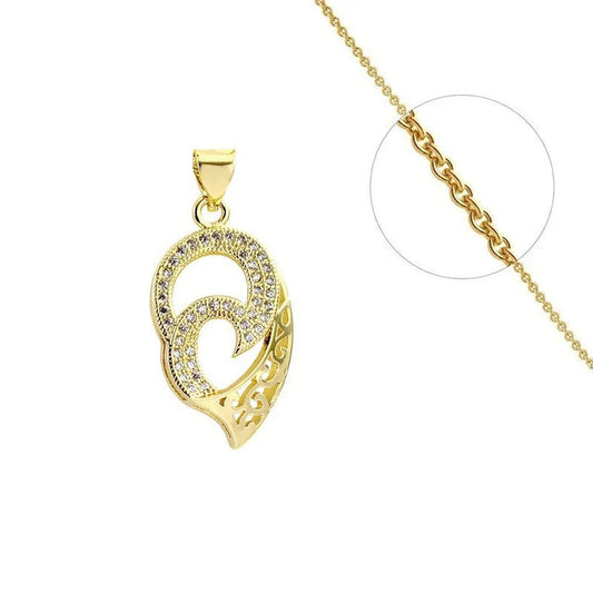 Collier plaque or