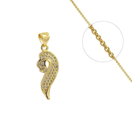 Collier plaque or