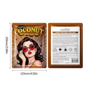 Masque au lait de coco et au citron