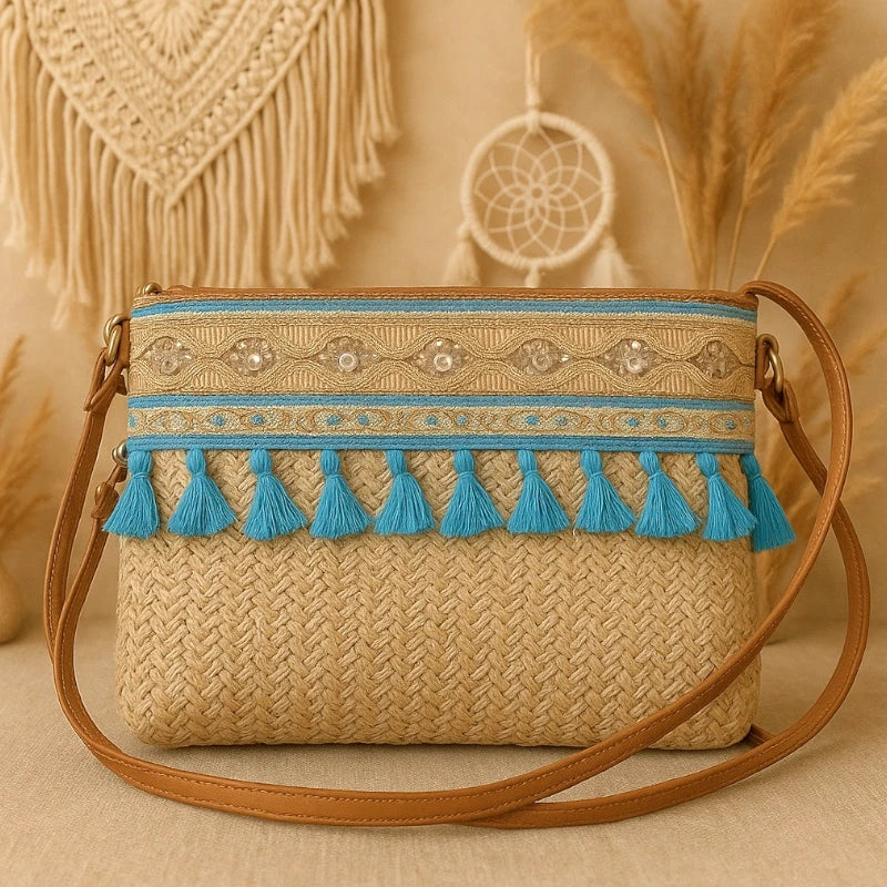 Sac a main raphia