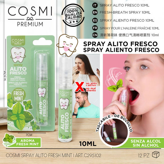 Spray buccal menthe fraiche